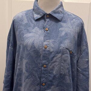 Paradise Collection Men's Tropical Short Sleeve Buttondown, XXL
